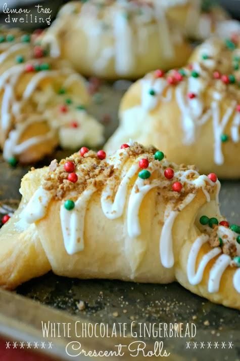 White-Chocolate-Gingerbread-Crescent-Rolls