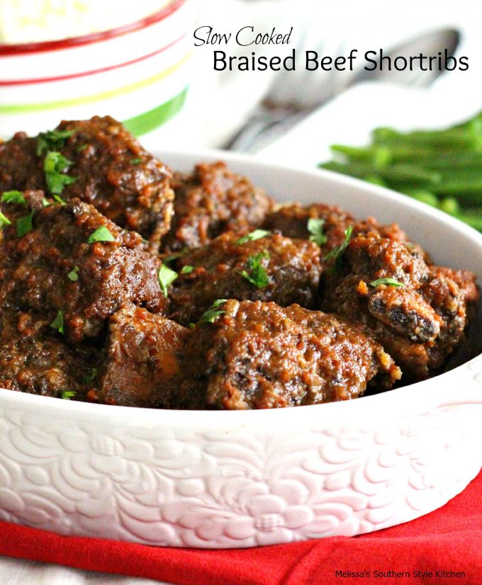 Slow Cooked Braised Beef Short Ribs
