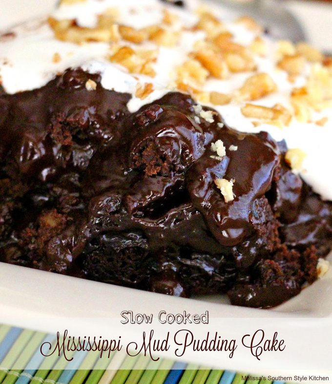 Slow Cooked Mississippi Mud Pudding Cake