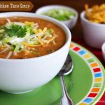 Tex Mex Chicken Taco Soup Recipe