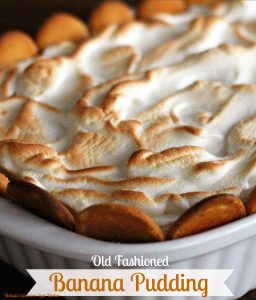 Old Fashioned Banana Pudding - melissassouthernstylekitchen.com
