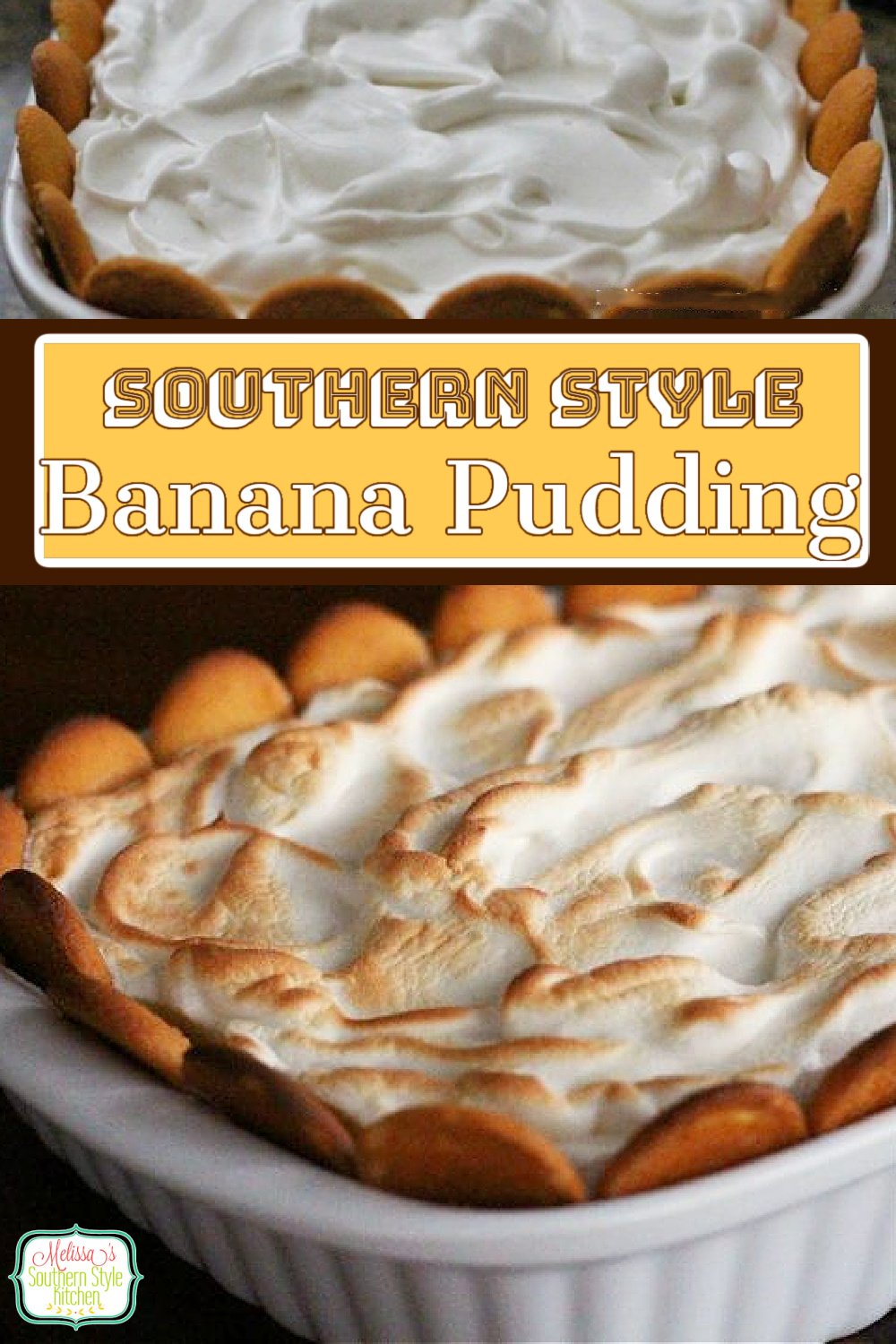 This vintage Old Fashioned Banana Pudding is a dessert rockstar. #bananapudding #southernbananapudding #desserts #dessertfoodrecipes #holidayrecipes #mothersday #easter #thanksgiving #southernfood #southernrecipes via @melissasssk