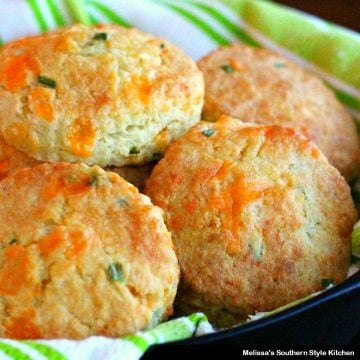 Cheddar Chive Potato Biscuits