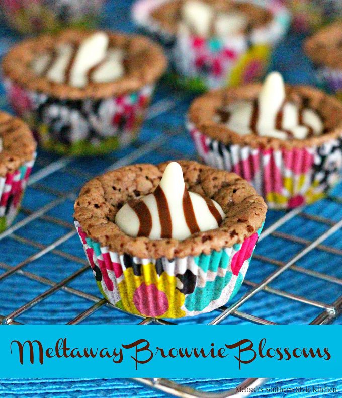 Meltaway Brownie Blossoms