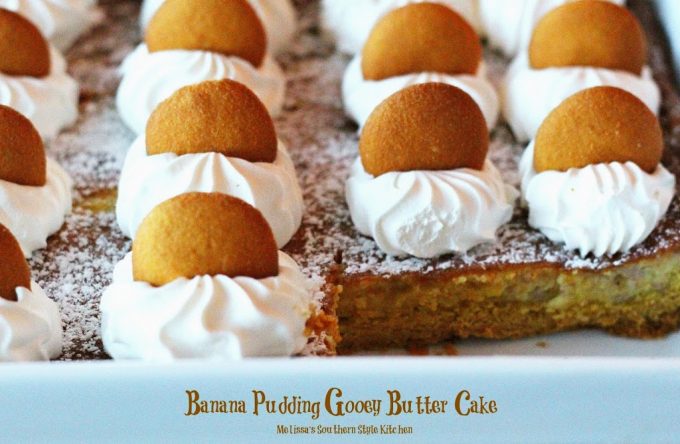 Banana Pudding Gooey Butter Cake Recipe