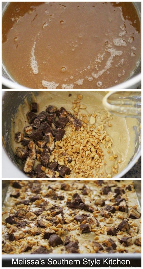 ingredients-to-make-snickers-bar-blondies