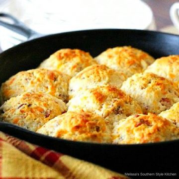 Cheddar Bacon Drop Biscuits