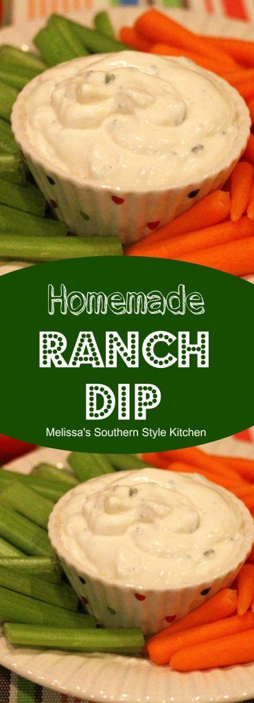 Homemade Ranch Dip