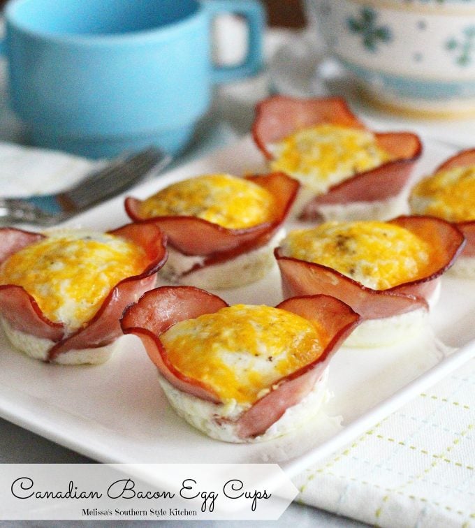 Canadian Bacon Egg Cups