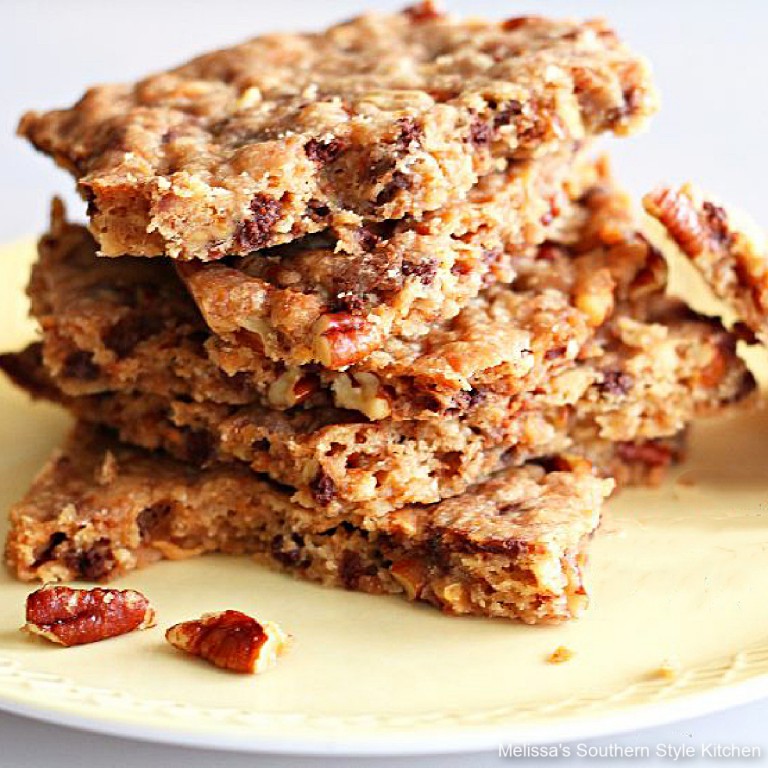 Loaded Chocolate Chip Pecan Cookie Brittle