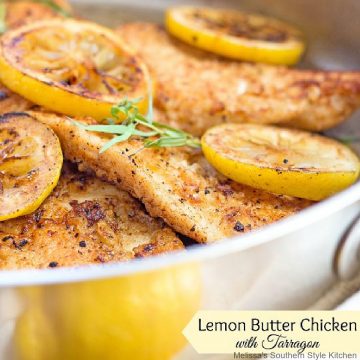 Lemon Butter Chicken with Tarragon