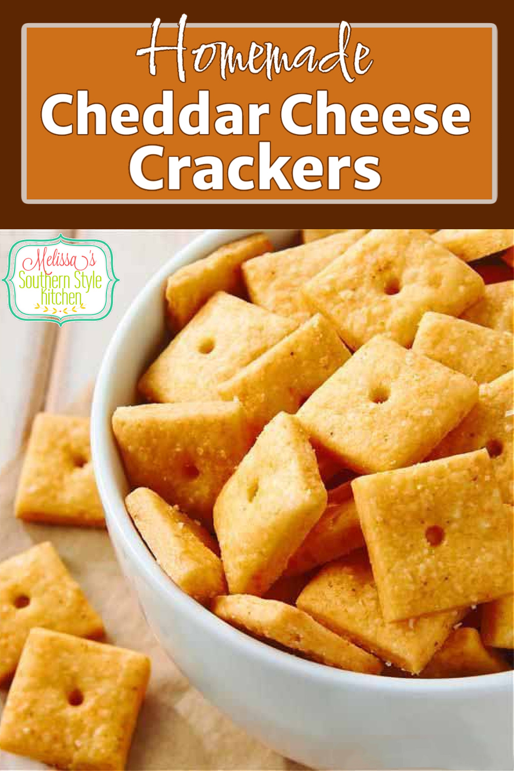 These Homemade Cheddar Cheese Crackers are cheesy, crisp and all natural ideal for serving at a casual get together and tailgating parties #cheesecrackers #homemadecheddarcheesecrackers #crackersrecipe #cheesecrackersrecipe #homemadecrackers