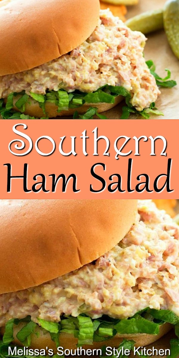 Southern Ham Salad via @melissasssk