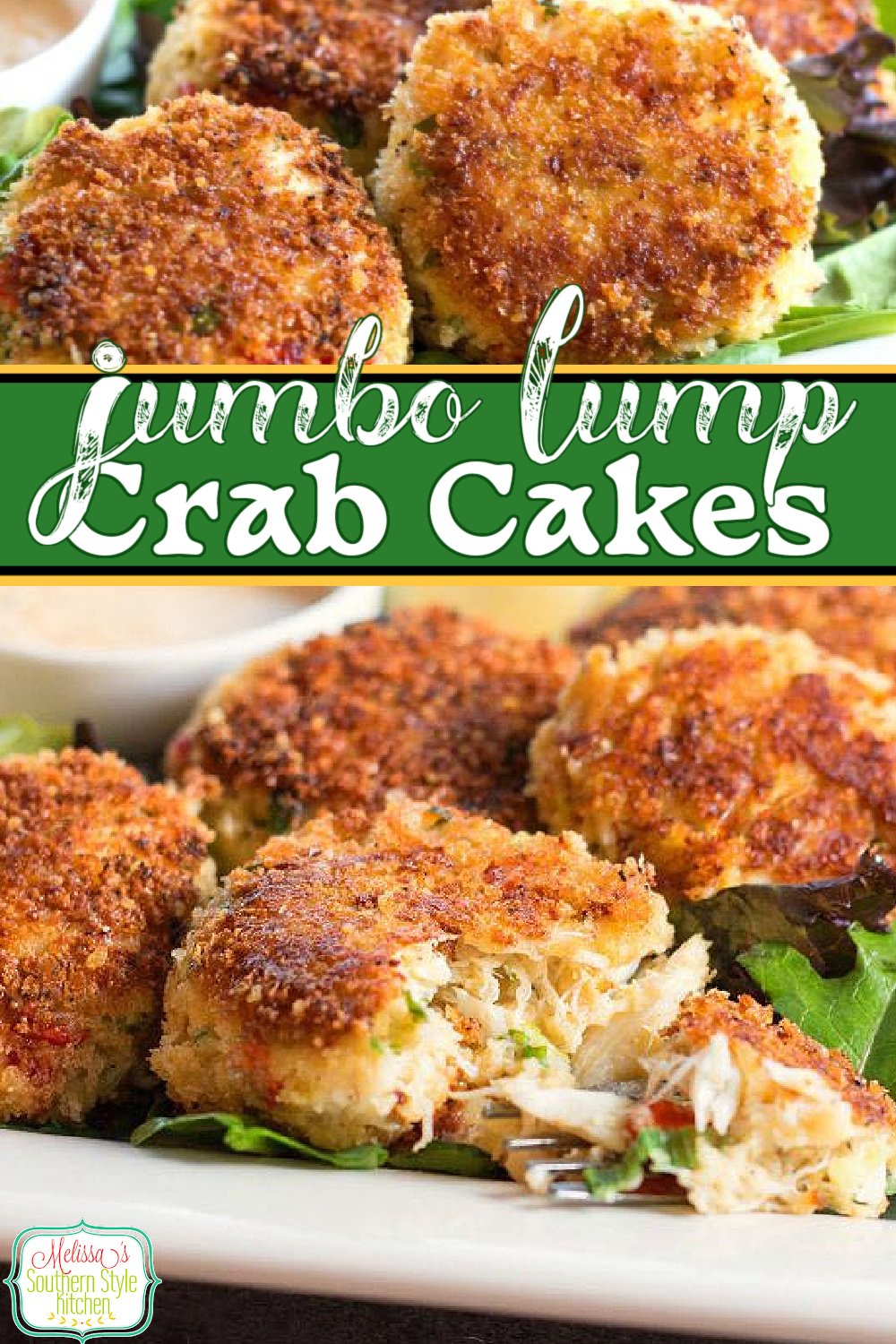 Save money and enjoy these spectacular Jumbo Lump Crab Cakes at home #crabcakes #crab #jumbolumpcrabmeat #crabrecipes #dinnerideas #seafood #seafoodrecipes #southernfood #southernrecipes via @melissasssk