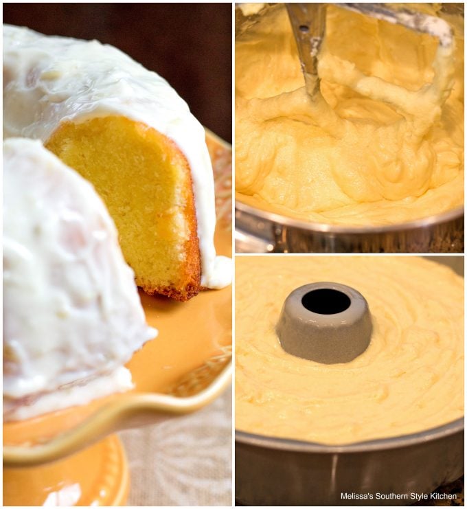Pineapple Pound Cake With Cream Cheese Glaze