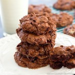 Fudgy Rocky Road Brownie Cookies