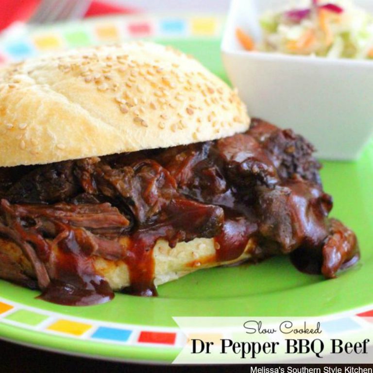 Slow Cooked Dr Pepper Barbecue Beef