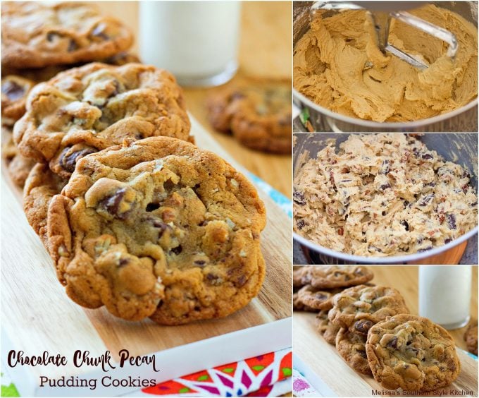 step-by-step images how to make chocolate chunk cookies