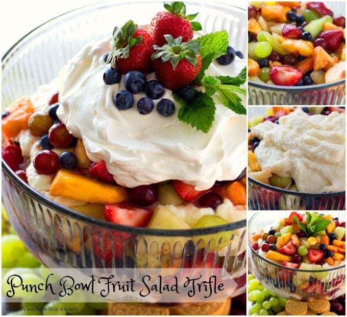 Punch Bowl Fruit Salad Trifle