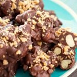 Chocolate Toffee Cashew Clusters Recipe