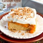 Caramel Apple Poke Cake Recipe