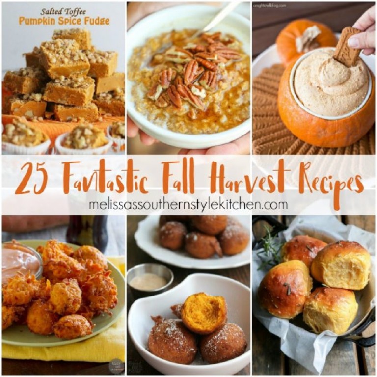 25 Fantastic Fall Harvest Recipes