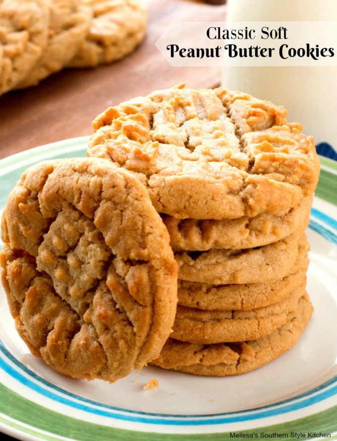 Classic Soft Peanut Butter Cookies