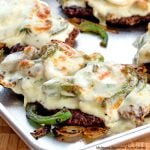 Smothered Philly Cheese Cubed Steak recipe