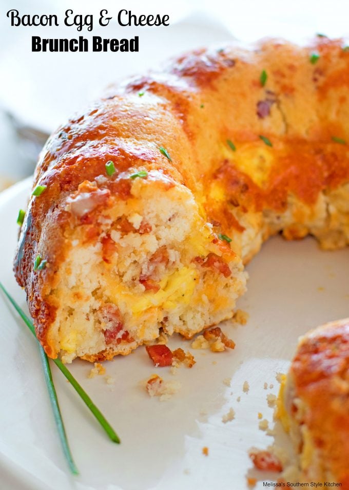 Bundt Pan Bacon Egg and Cheese Brunch Bread