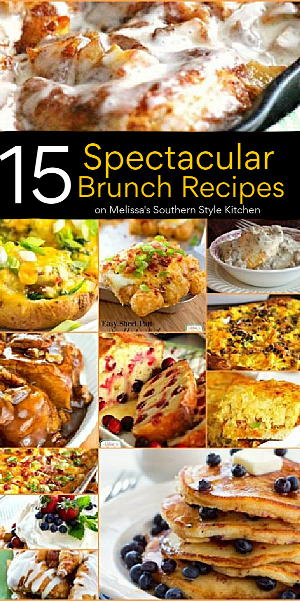 Checkout15 Spectacular Brunch Recipes for weekends and holidays #brunch #breakfast #tomatopie #pancakes #applepiebiscuits #biscuitrecipes #holidaybrunch #holidays #stickyrolls #breakfastcasserole