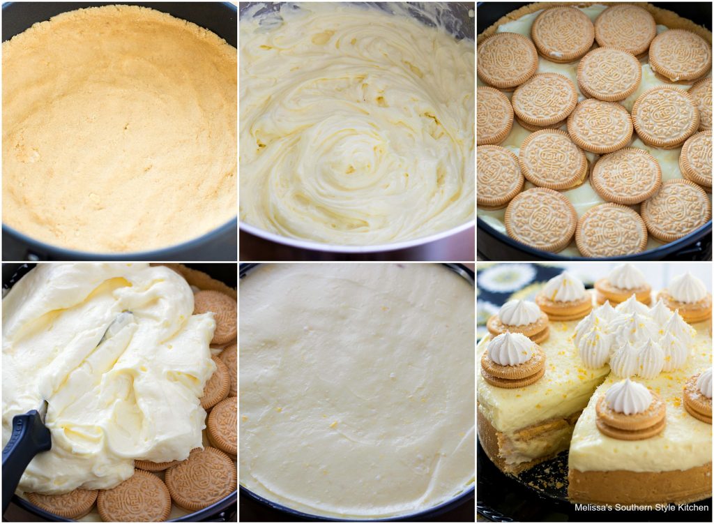 ingredients to make no bake lemon cheesecake 