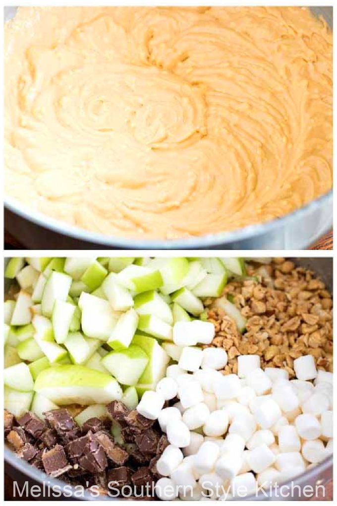 ingredients-to-make-caramel-apple-fluff