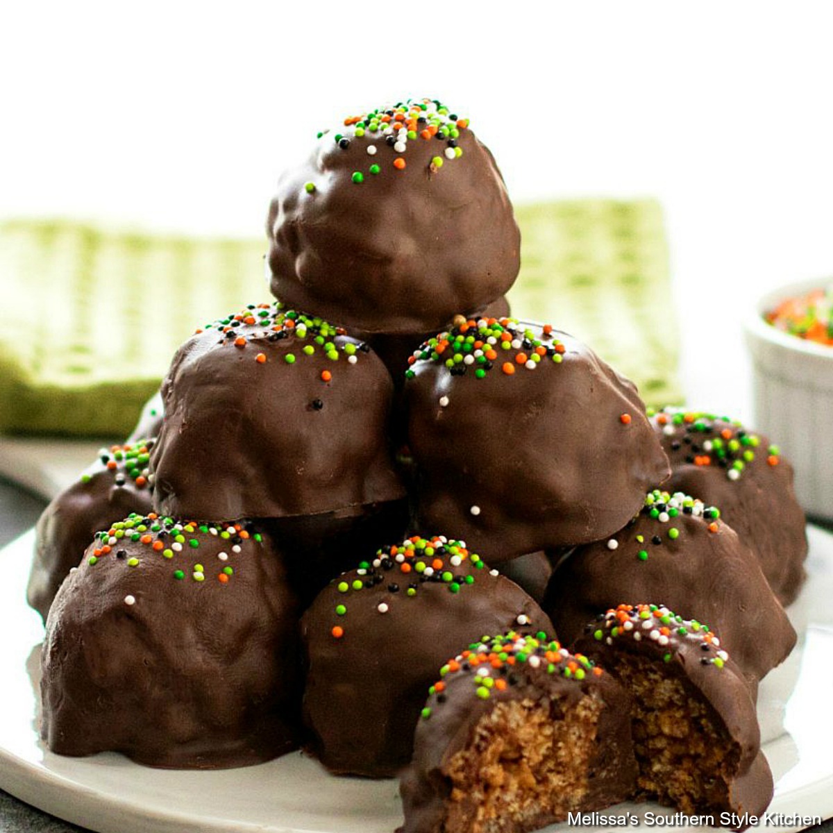 Scotcheroo Truffles - melissassouthernstylekitchen.com