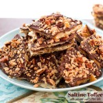 Saltine Toffee with Pecans and Toffee Bits
