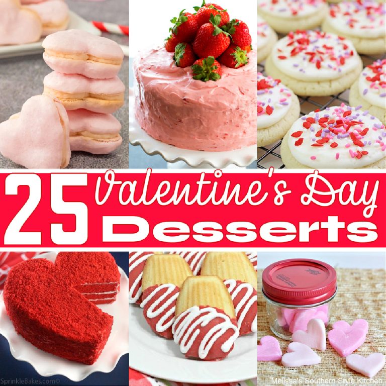 25 Valentine’s Day Desserts