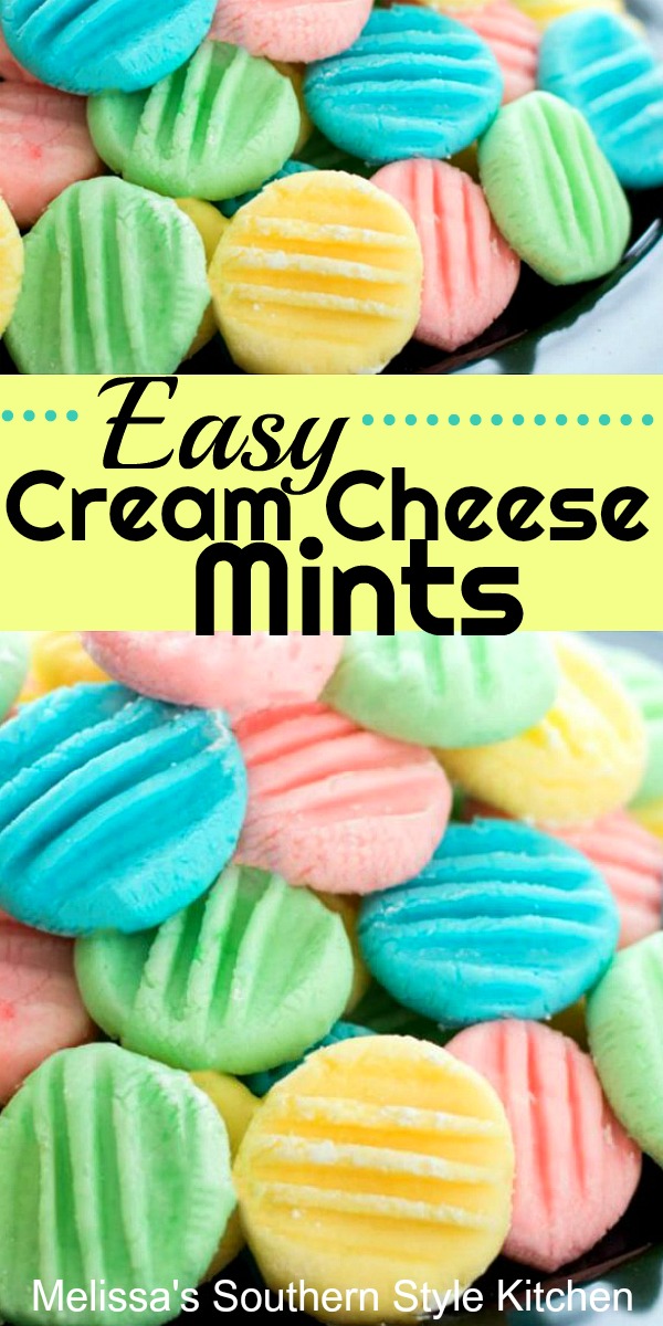 Easy Cream Cheese Mints