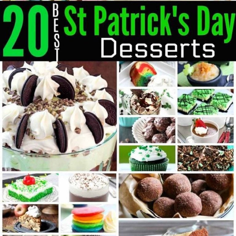 20 Best St Patrick’s Day Desserts
