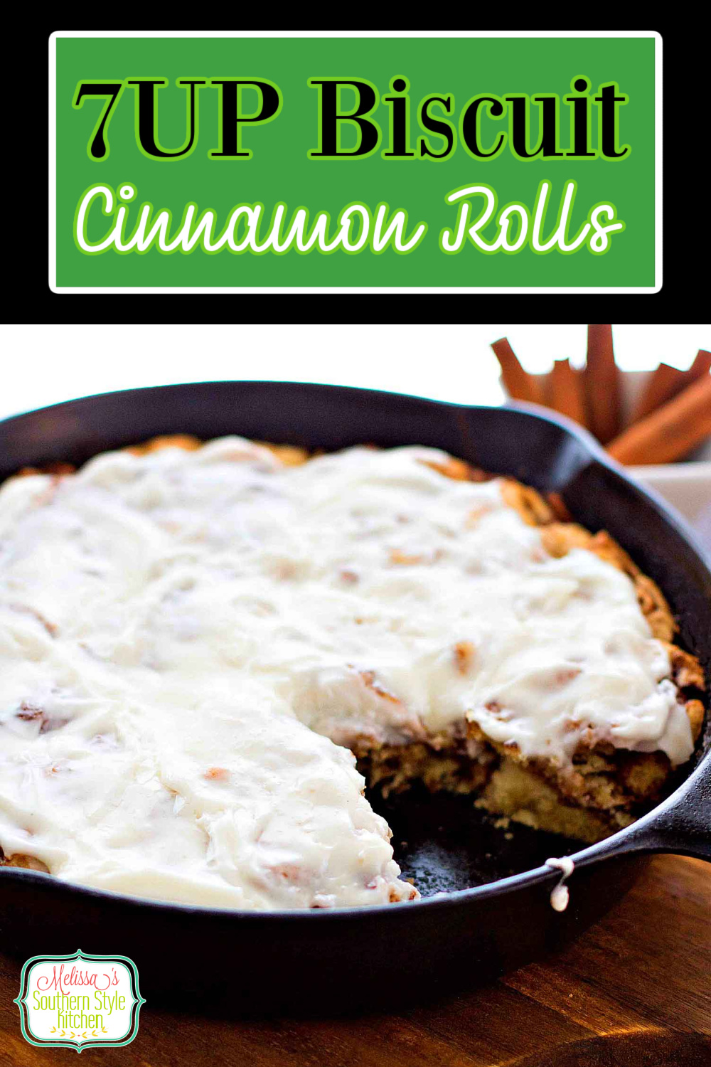 No one will ever guess the secret ingredient in these light and fluffy biscuit cinnamon rolls #cinnamonrolls #7UP #biscuits #brunch #breakfastrecipes #southernbiscuits #cinnamonbiscuits #7upcinnamonrolls #holidaybaking #holidaybrunch #southernfood #southernrecipes