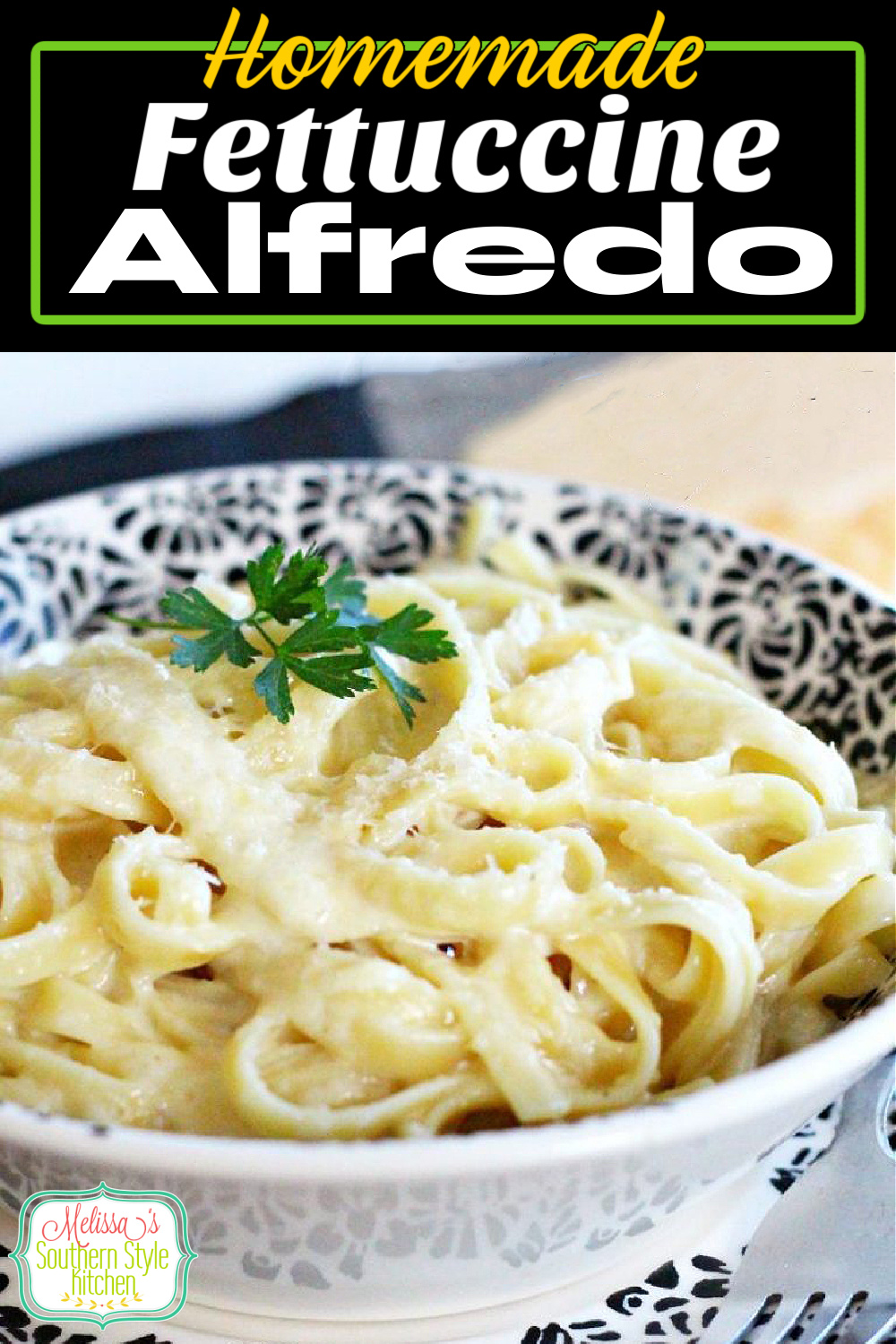 Make restaurant quality Fettuccine Alfredo at home #Alfredosauce #fettuccine #pasta #food #recipes #Italian #southernrecipes #southernfood #melissassouthernstylekitchen via @melissasssk