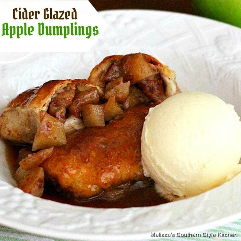 Cider Glazed Apple Dumplings