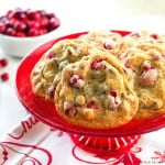 recipe for Cranberry Walnut Chocolate Chip Cookies