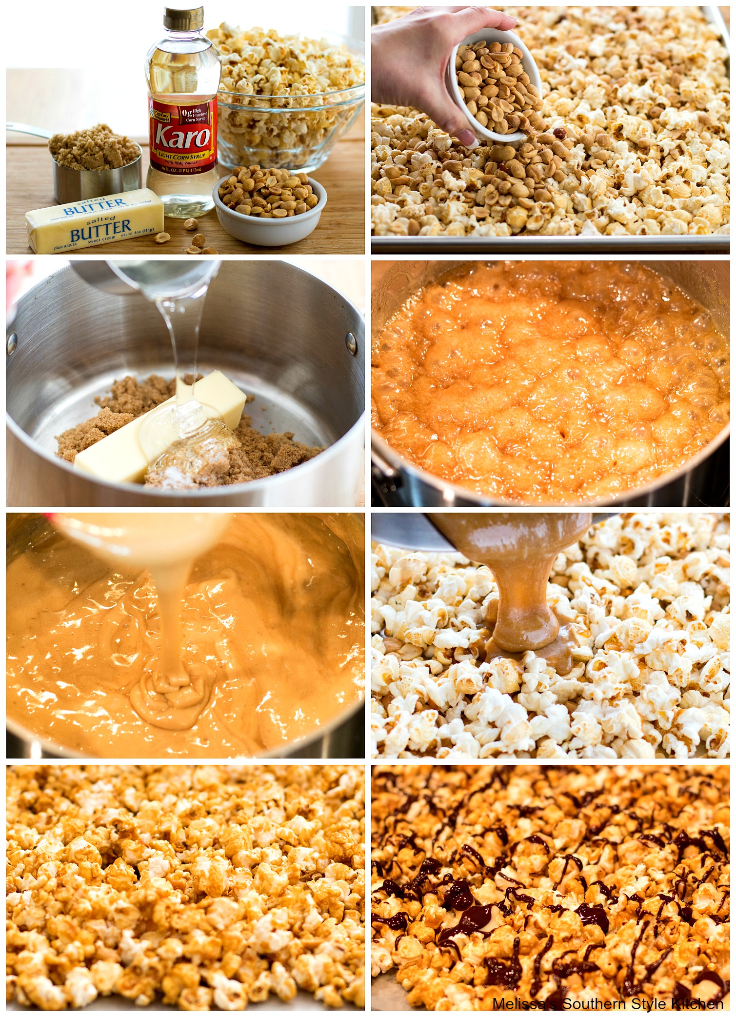 ingredients to make Caramel Corn