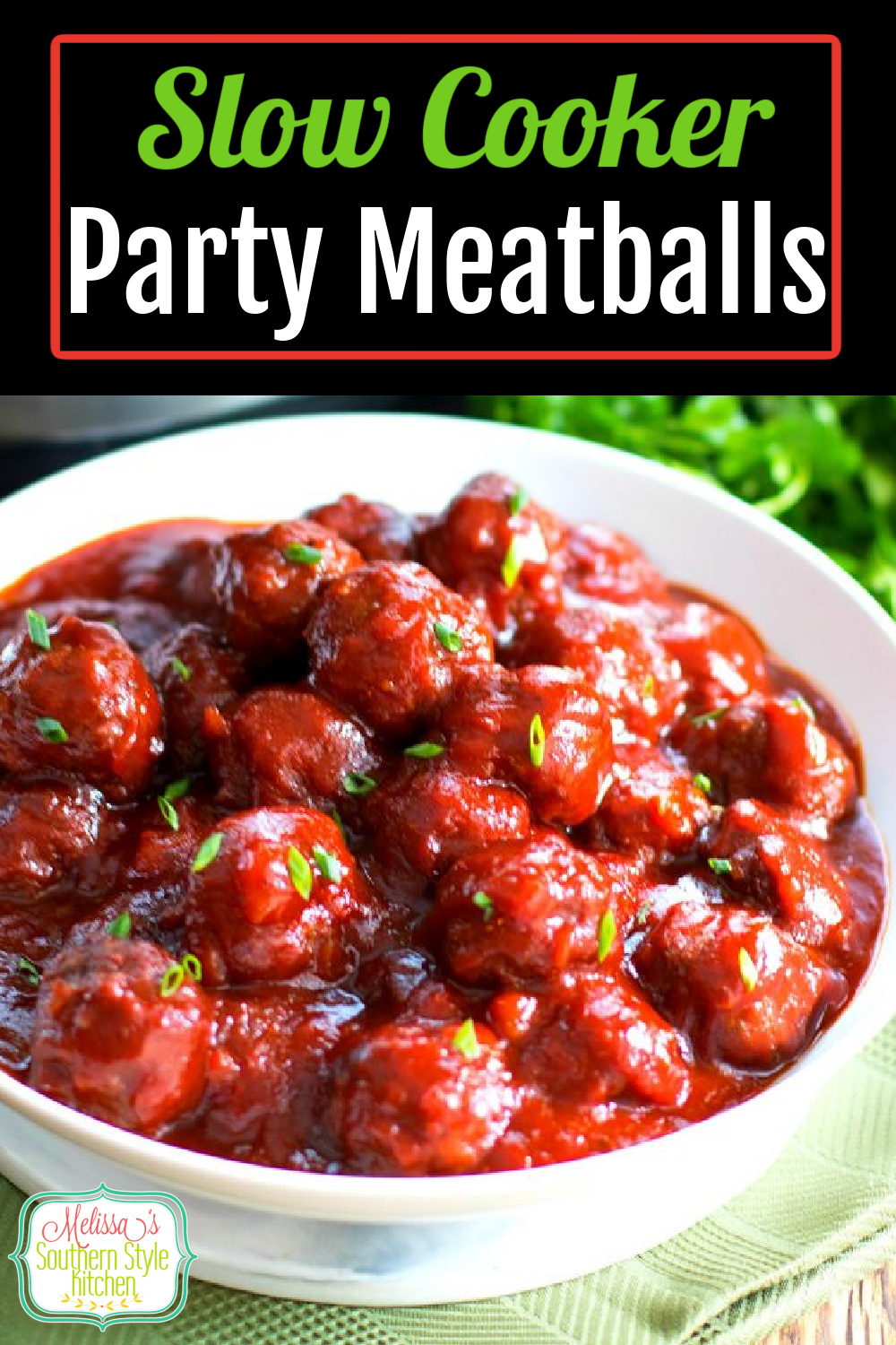 Make these Slow Cooker Party Meatballs and let your crockpot do the work #meatballs #partyfood #appetizers #partymeatballs #easygroundbeefrecipes #sweetandsour #sweetandspicy #beef #slowcookerrecipes #crockpotmeatballs #crockpotrecipes via @melissasssk