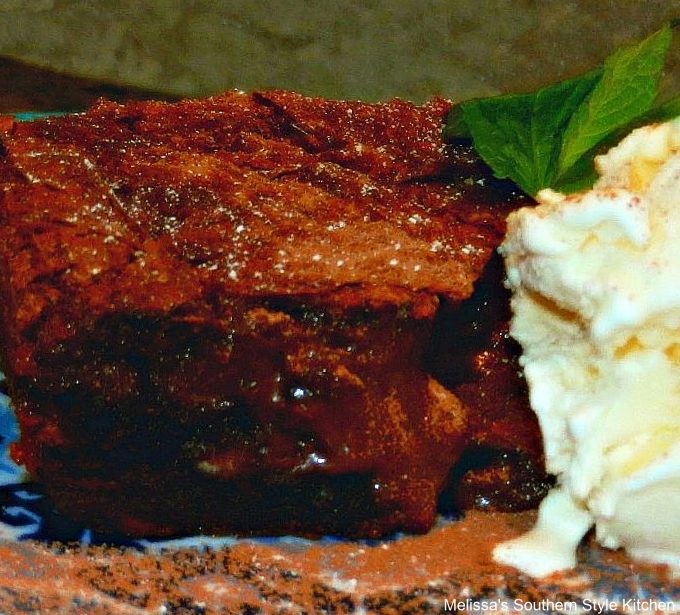 chocolate Mocha Molten Lava Gooey Butter Cake 