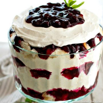 Blueberry Cheesecake Trifle recipe