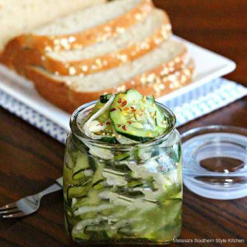 Bread and Butter Refrigerator Pickles recipe