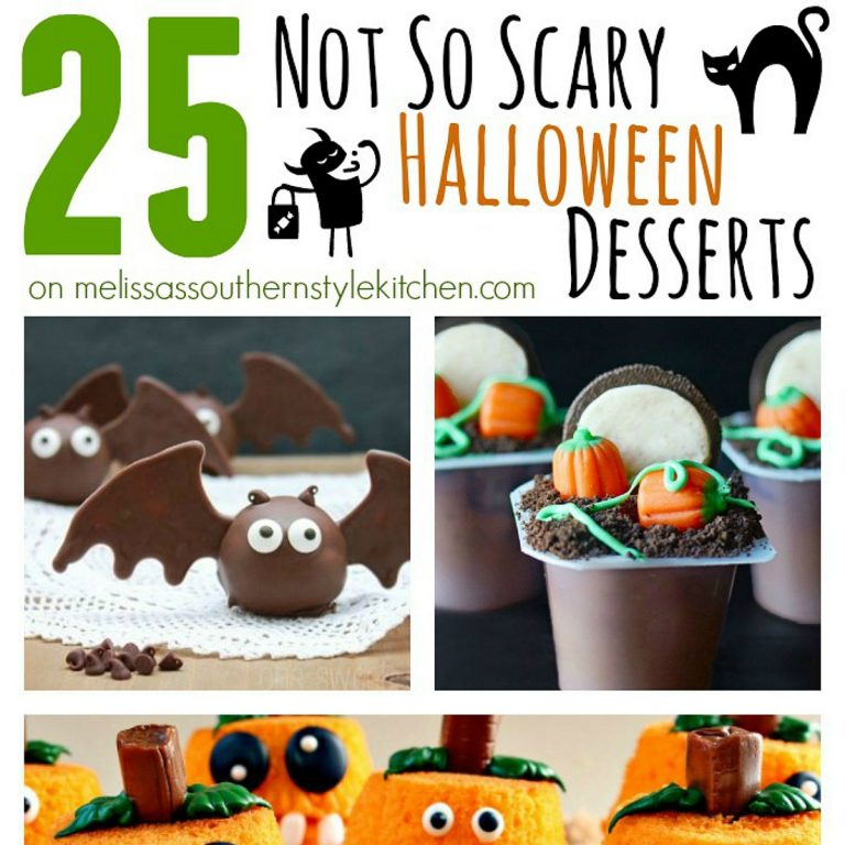 25 Not-So-Scary Halloween Desserts