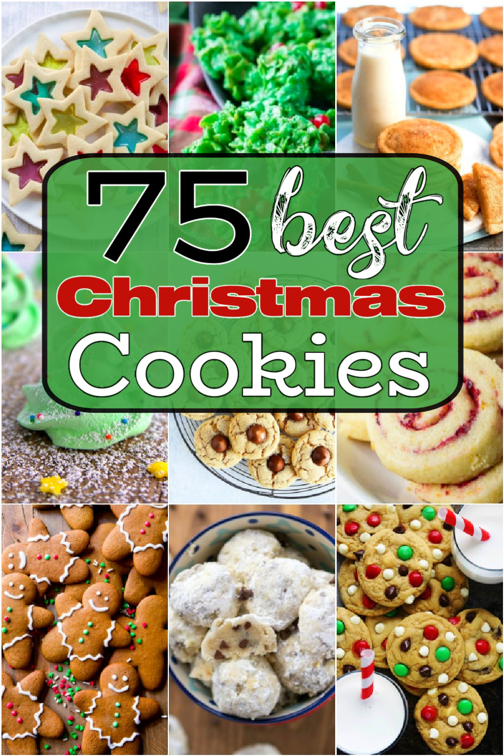 Plan a cookie swap with this collection of 75 Tasty Christmas Cookies #christmascookies #bestchristmascookies #cookierecipes #holidayrecipes #christmasbaking #cookieswap #cookieexchange #bestcookierecipes #desserts #dessertfoodrecipes #southernrecipes #southernfood #melissassouthernstylekitchen via @melissasssk