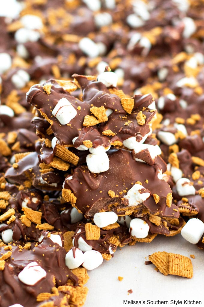 Easy S'mores Candy Bark