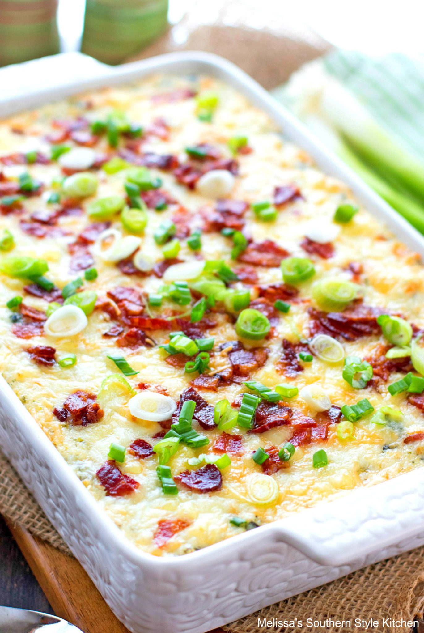 Southern Grits and Greens Casserole